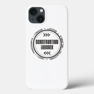 Construction Labourer iPhone 13 Case