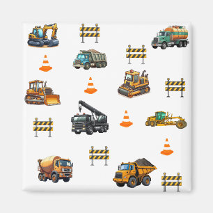 Construction machinery magnet
