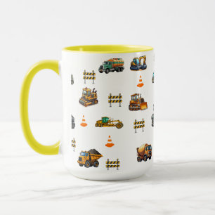 Construction machinery mug