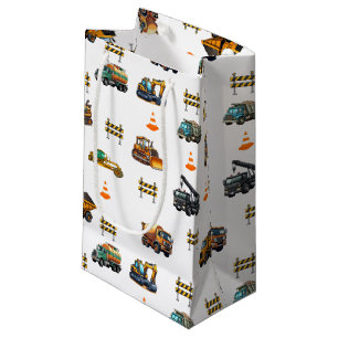 Construction machinery small gift bag