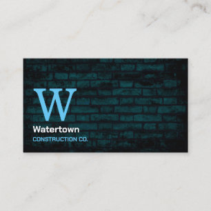 Construction Masonry Brick Business Card