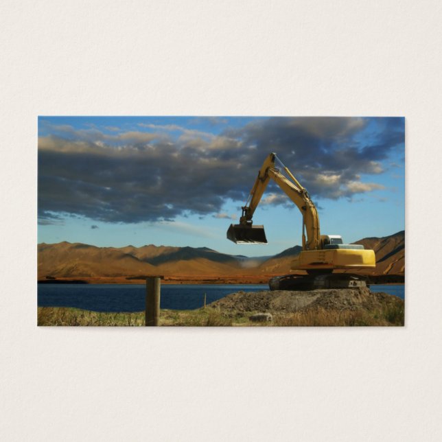 construction mechanical digger (Front)