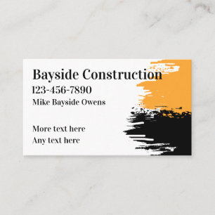 Construction Modern Services Business Cards