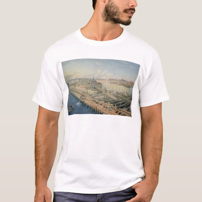 Construction of Docks T-Shirt (Front)
