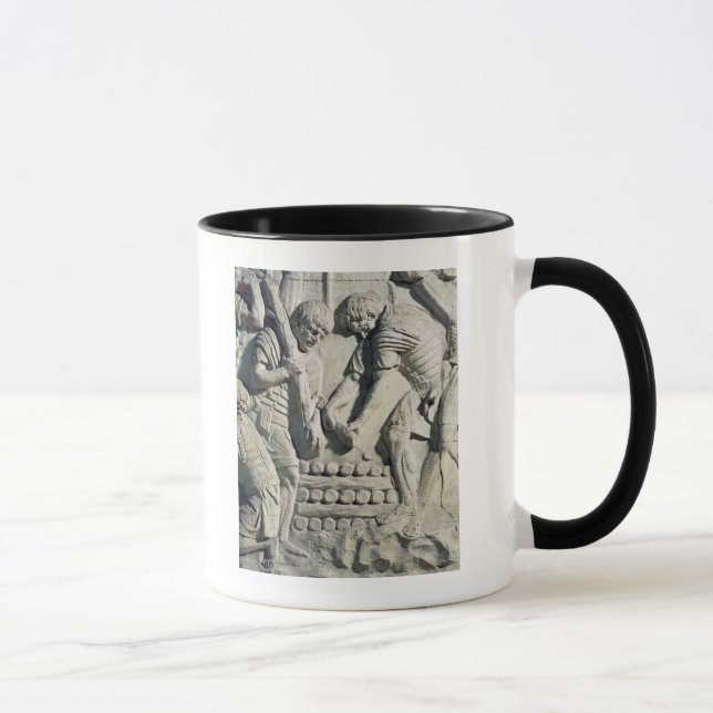 Construction of fortifications during campaign mug (Right)