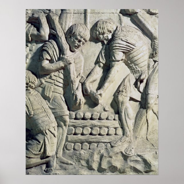 Construction of fortifications during campaign poster (Front)