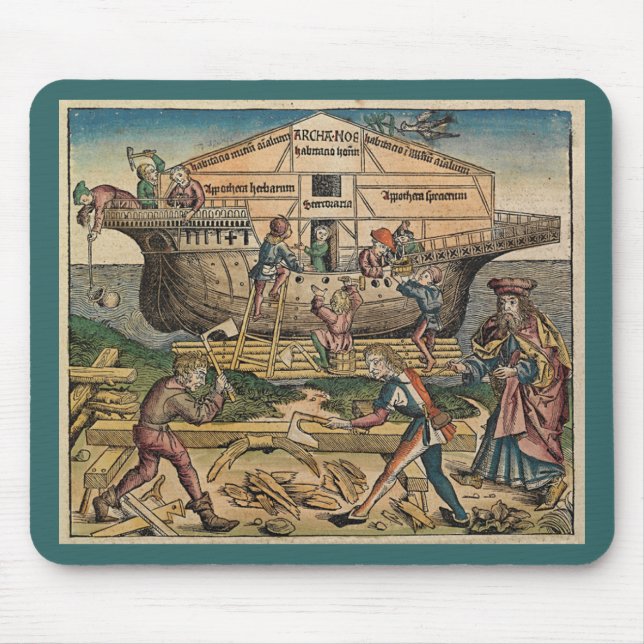 Construction of the Ark Mouse Mat (Front)