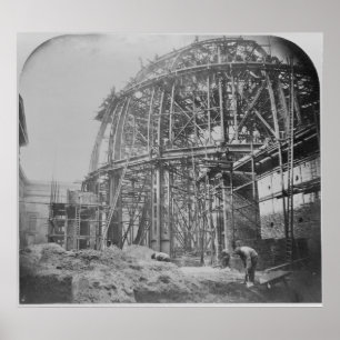 Construction of the British Museum Reading Poster