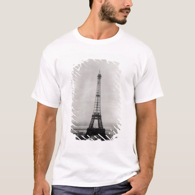 Construction of the Eiffel Tower T-Shirt (Front)