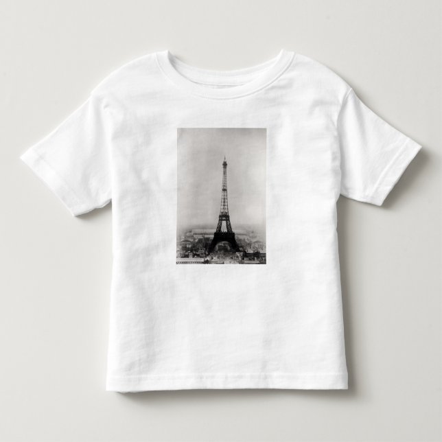 Construction of the Eiffel Tower Toddler T-Shirt (Front)