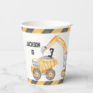 Construction paper cups