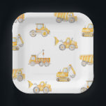 Construction Paper Plates | Construction Birthday<br><div class="desc">Construction Paper Plates.</div>