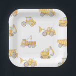 Construction Paper Plates | Construction Birthday<br><div class="desc">Construction Paper Plates.</div>