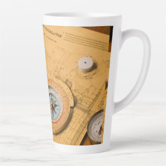 Construction plan  latte mug