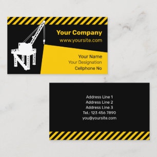 Construction Platform Business Card