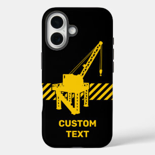 Construction Platform iPhone 16 Case
