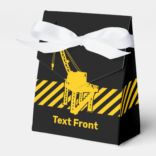 Construction Platform Favour Box (Front Side)