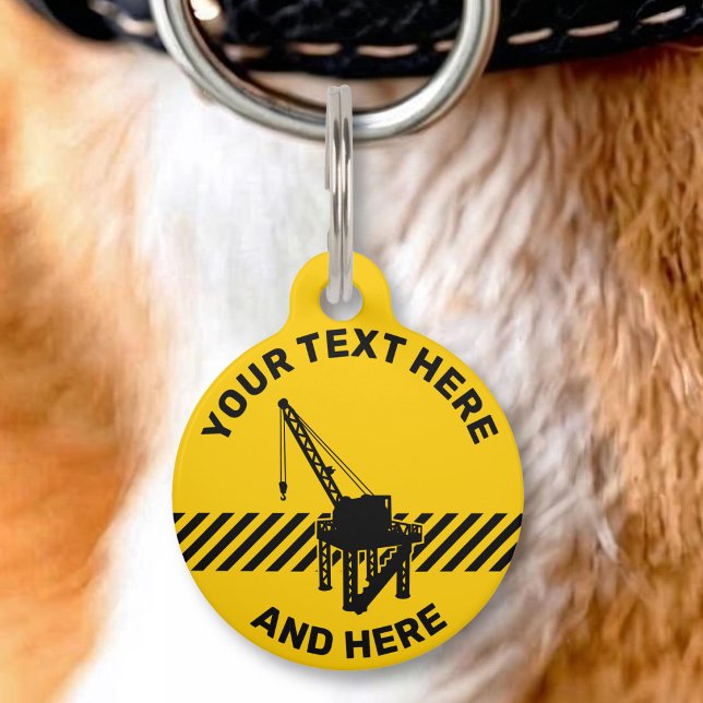 Construction Platform Pet Tag (Creator Uploaded)