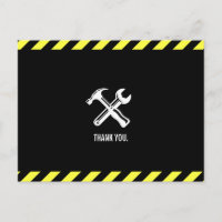 Construction Project Custom Thank You