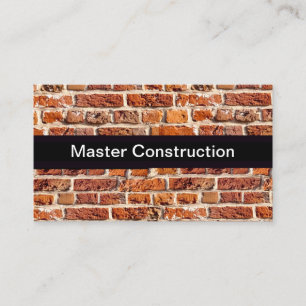 Construction Remodeling Business Card