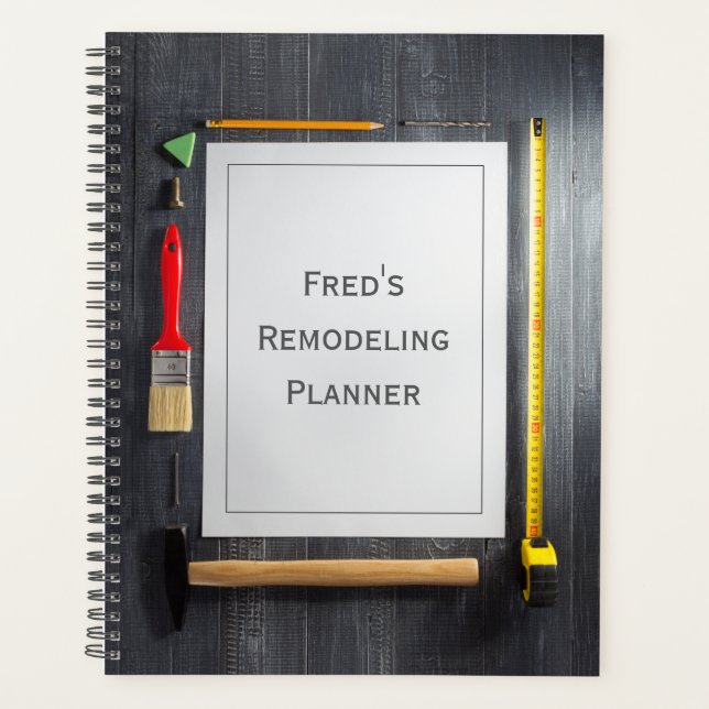 Construction, Remodeling Planner (Front)