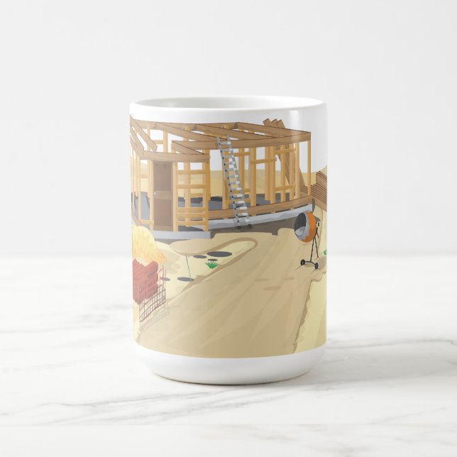 Construction Site Coffee Mug (Center)