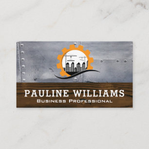 Construction Site   Developer   Architect Business Card