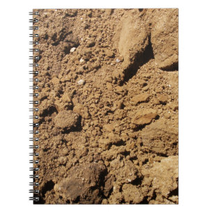 Construction Site Dirt Notebook