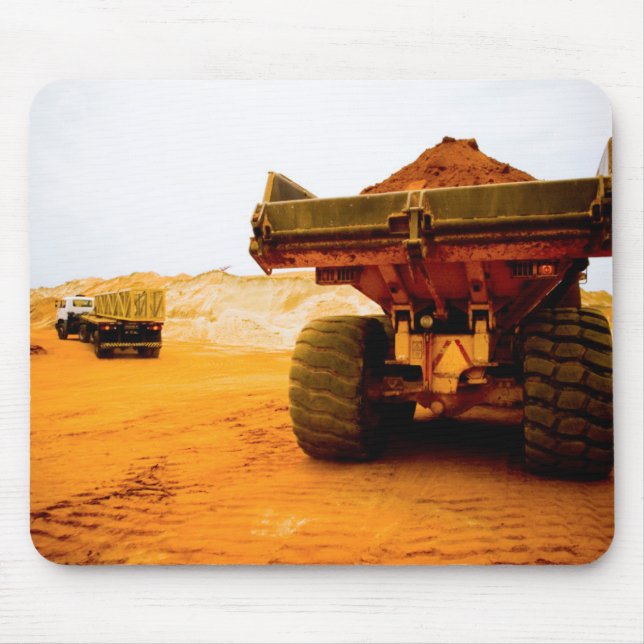 Construction Site, Luanda, Luanda Province Mouse Mat (Front)