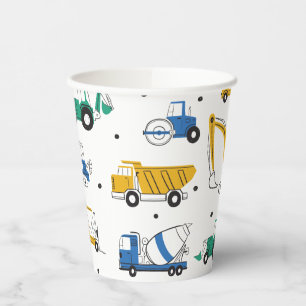 Construction Site Paper Cups