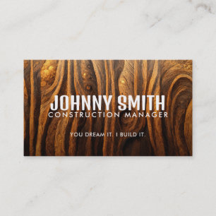 Construction Slogans Business Cards