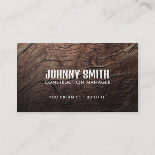 Construction Slogans Business Cards