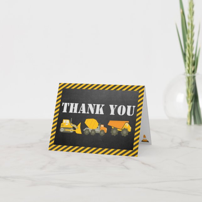 Construction Thank You Card (Front)