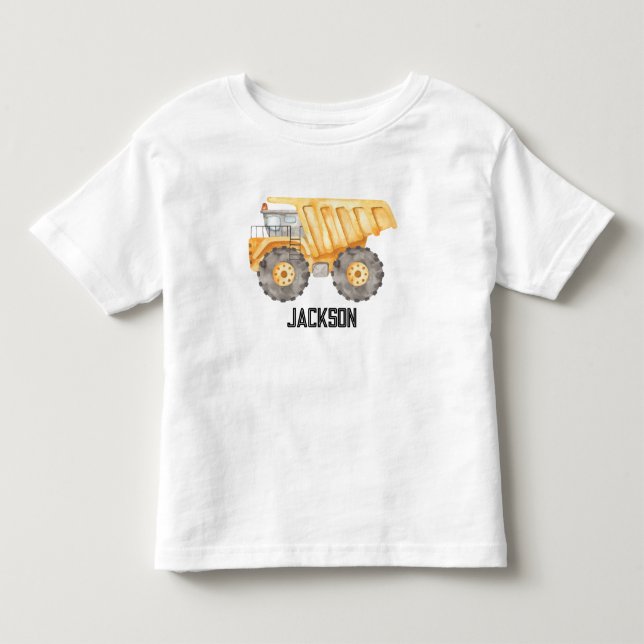 Construction Toddler T-shirt (Front)