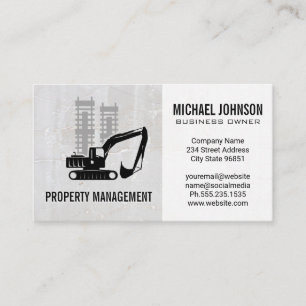 Construction Tools Business Card