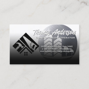 Construction Tools   Commercial Buildings  Business Card