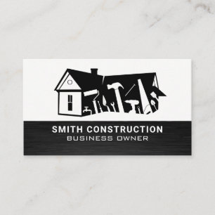 Construction Tools   Home Renovations Business Card
