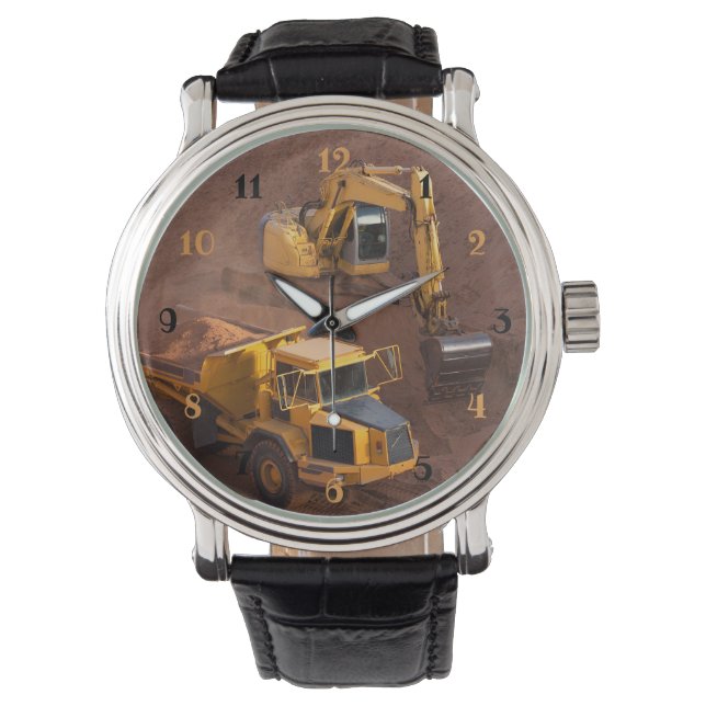 Construction Tractors Watch (Front)