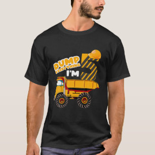 Construction Truck 5Th Birthday Boy Builder 5 Year T-Shirt