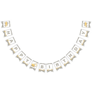 Construction Truck Birthday Happy Birthday Bunting