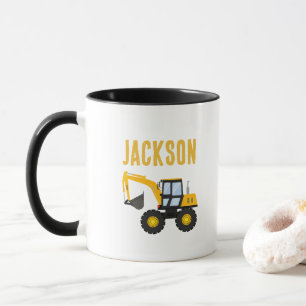 Construction Truck Birthday Personalized Décor Mug