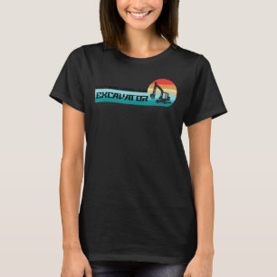 Construction Truck Excavator Building Site Don't S T-Shirt