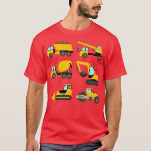Construction Truck Funny 2 T-Shirt
