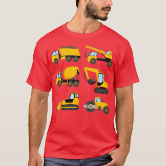 Construction Truck Funny 2 T-Shirt