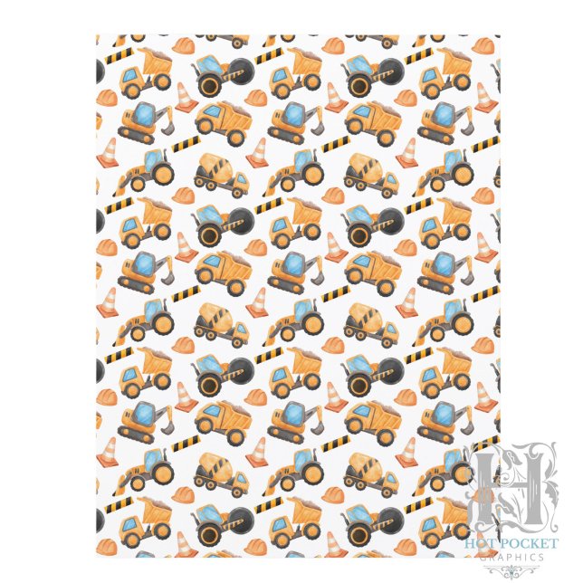 Construction Truck Scrapbook Paper (Creator Uploaded)