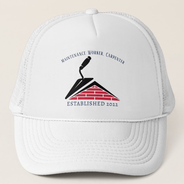 Construction Trucker Hat (Front)