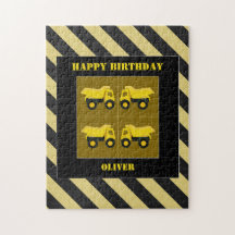 Construction Trucks Birthday