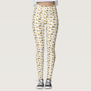 Construction Trucks Leggings