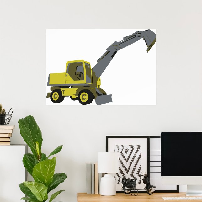 Construction Vehicle Poster (Creator Uploaded)