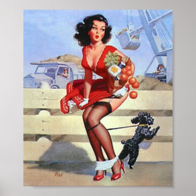 Construction vintage poster (Front)